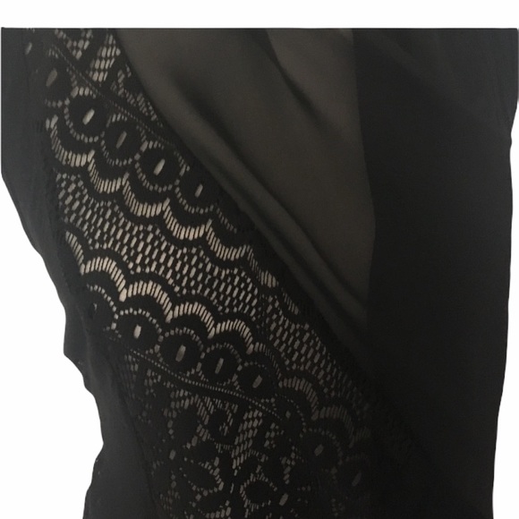 AB Studio Black Sleeveless Open Front Cardigan - Picture 6 of 11